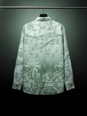 Typography Floral Printed Designer Shirt