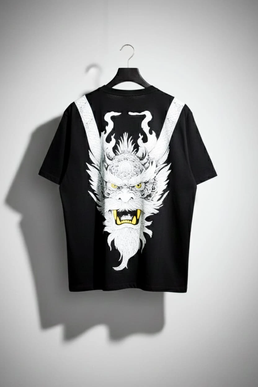 Oversized Dragon Artwork Edition T-shirt